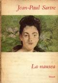 La nausea - Jean-Paul Sartre - copertina