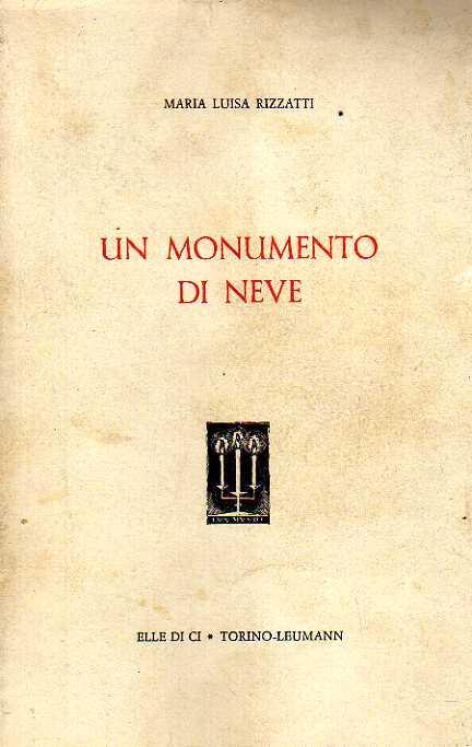 Un monumento di neve