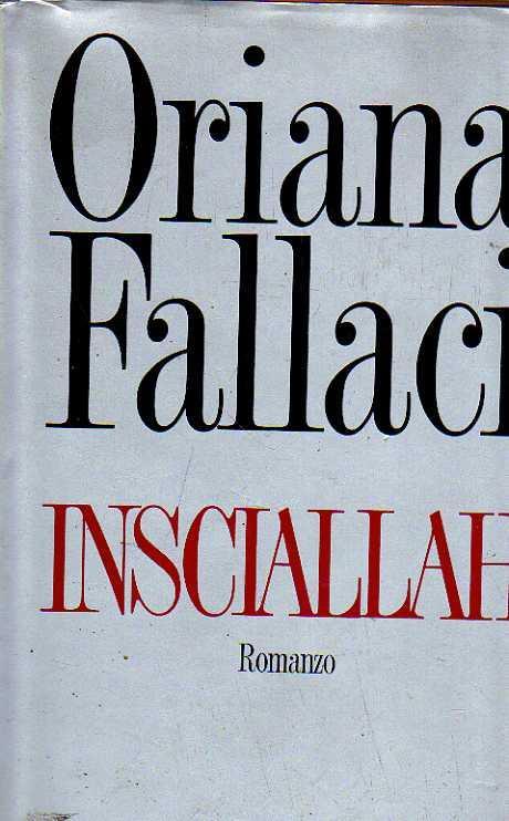 INSCIALLAH. Romanzo