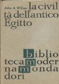 La civiltà dell’antico Egitto - John Wilson - copertina