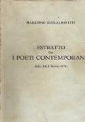 Estratto da i poeti contemporanei - Marziano Guglielminetti - copertina