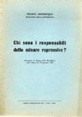 Chi sono i responsabili delle misure repressive? - Franco Antonicelli - copertina