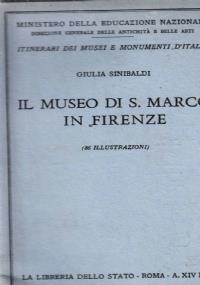 Il museo di San Marco in Firenze - Giulio Sinibaldi - copertina