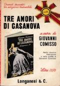 Tre Amori Di Casanova - Giovanni Comisso - copertina