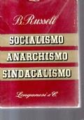Socialismo, Anarchismo, Sindacalismo - Bertrand Russell - copertina