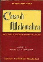 Corso di matematica per le scuole di avviamento professionale a tipo commerciale e agrario. Volume II - Aritmetica e geometria