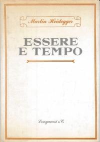 Essere e tempo - Martin Heidegger - copertina