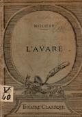 L’Avare - Molière - copertina