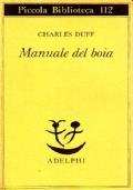 Manuale del boia - Charles Duff - copertina
