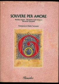 Scrivere per amore - copertina