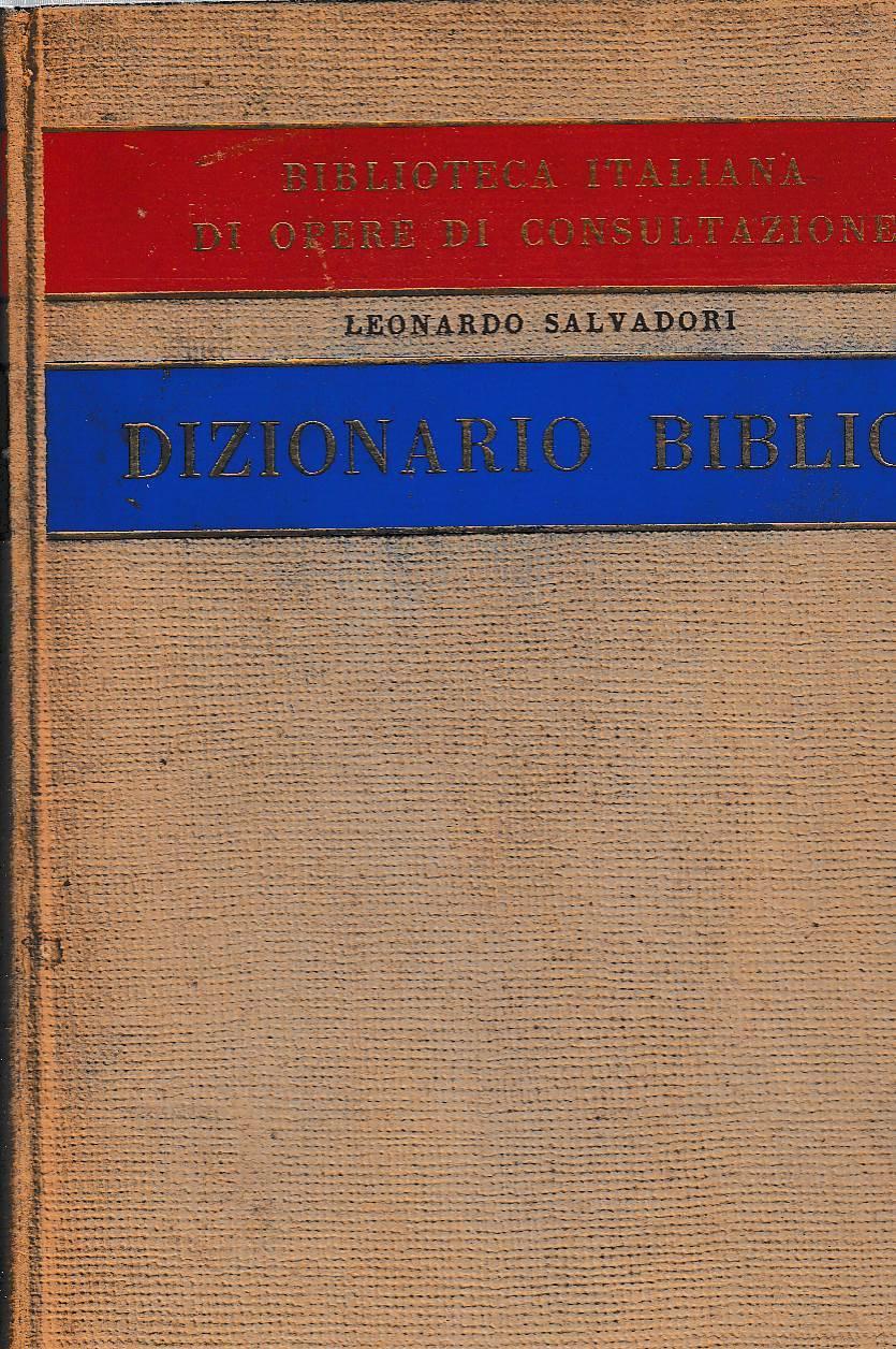 Dizionario biblico (Antico e Nuovo Testamento)