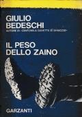 Il peso dello zaino - Giulio Bedeschi - copertina