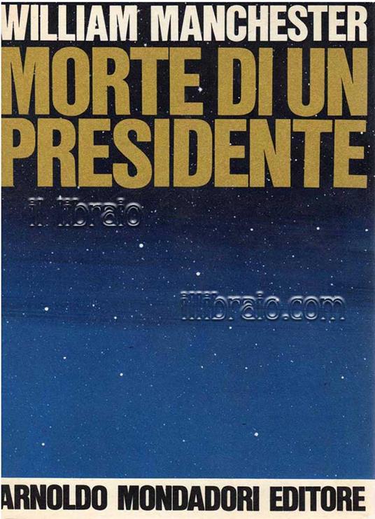 Morte di un presidente (20-25 novembre 1963) - copertina