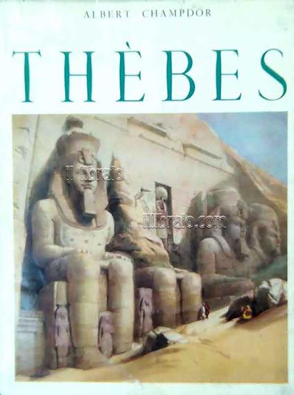Thebes aux cent portes - copertina