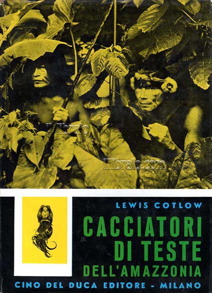 Cacciatori di teste dell'Amazzonia - copertina