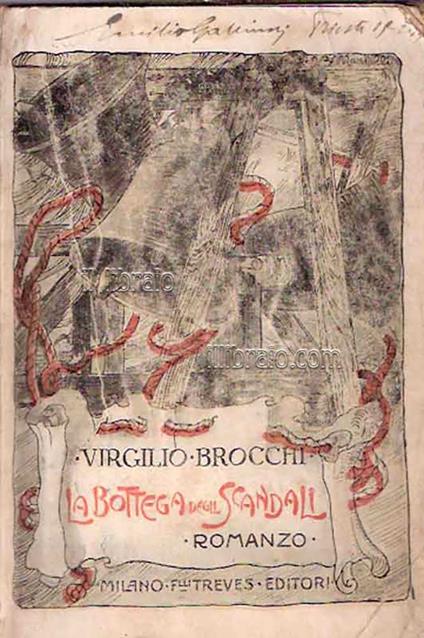 La bottega degli scandali - copertina