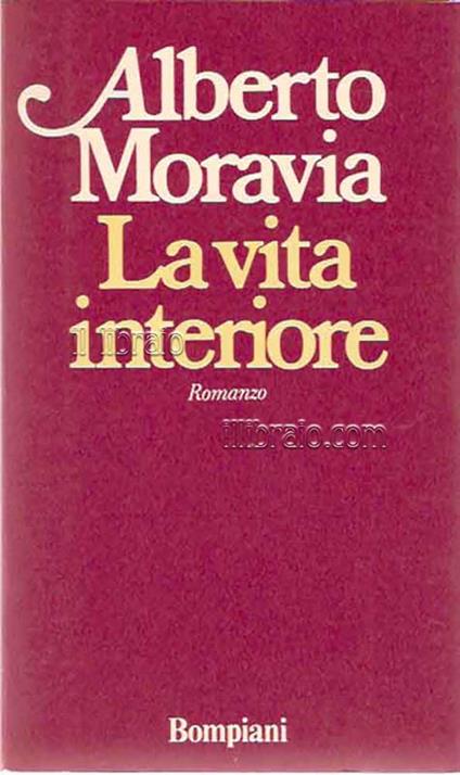 La vita interiore - Alberto Moravia - copertina