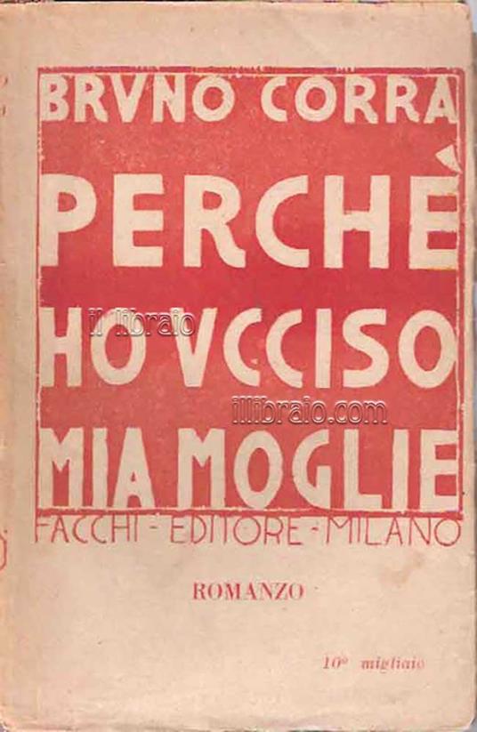 Perché ho ucciso mia moglie - copertina