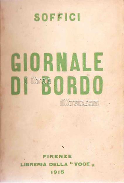 Giornale di bordo - copertina