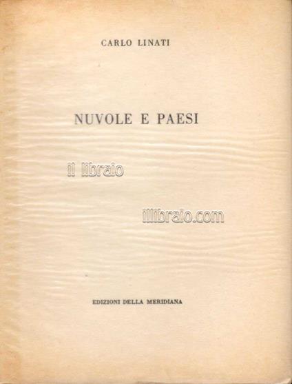 Nuvole e paesi - copertina
