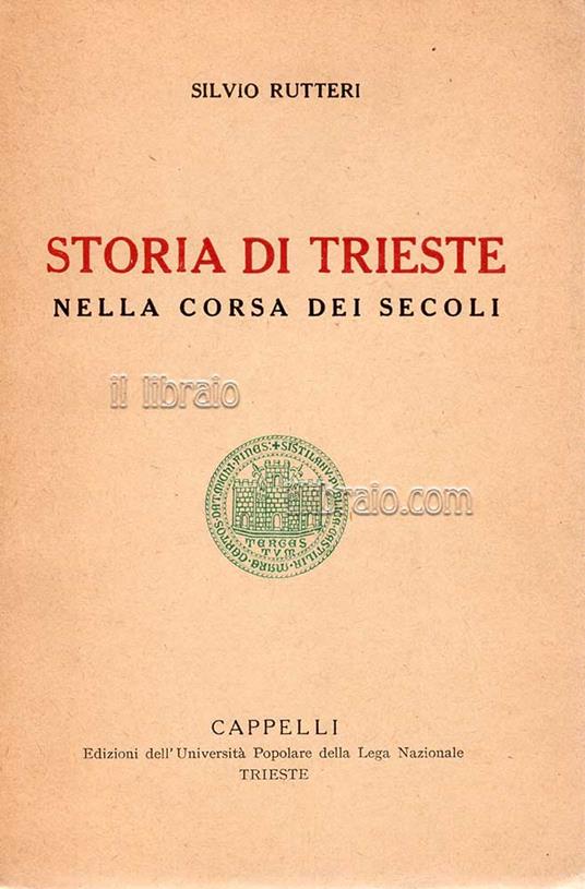 Storia di Trieste nella corsa dei secoli - copertina