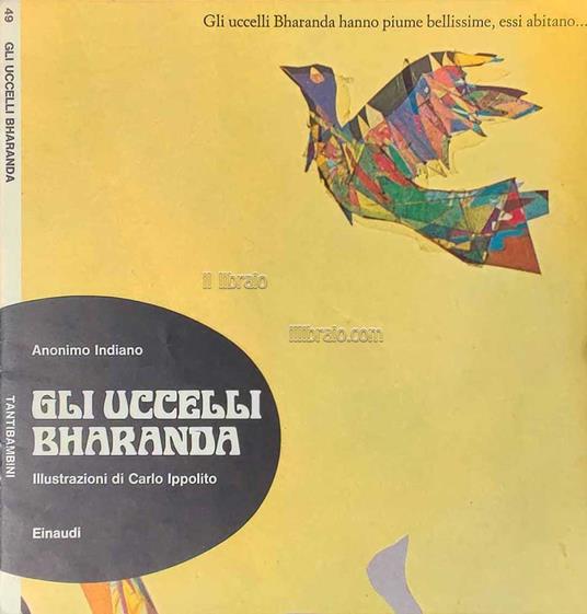 Gli uccelli di Bharanda - copertina