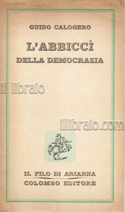 L' abbiccì della democrazia - copertina