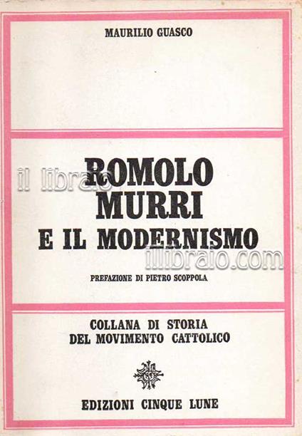 Romolo Murri e il modernismo - copertina