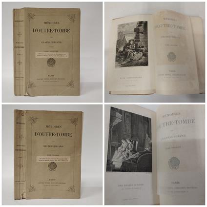 Mémoires d'outre-tombe - François-René de Chateaubriand - copertina