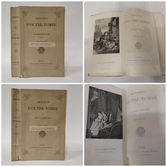 Mémoires d'outre-tombe - François-René de Chateaubriand - copertina