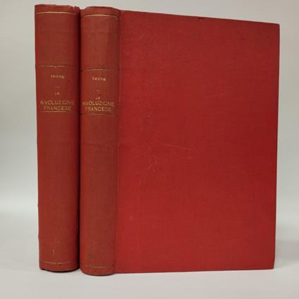 Storia della Rivoluzione Francese - Adolphe Thiers - copertina