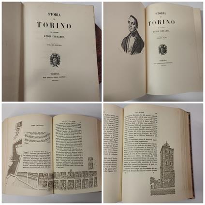 Storia di Torino - Luigi Cibrario - copertina