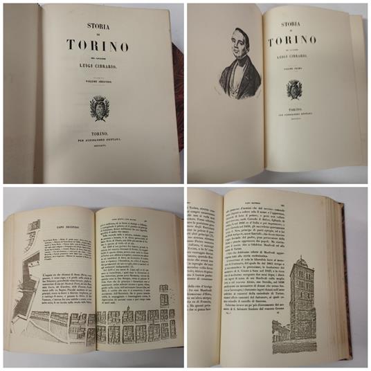 Storia di Torino - Luigi Cibrario - copertina