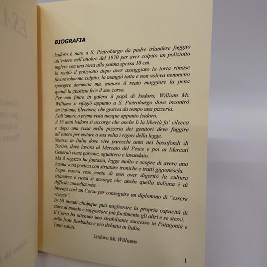 Esatto! Corso completo per conseguire il diploma di "essere vivente" - copertina