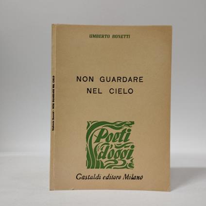 Non guardare nel cielo - copertina