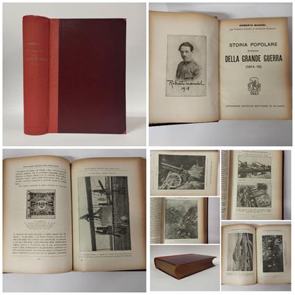 Storia popolare illustrata della grande guerra (1918 L'anno di gloria) - Roberto Mandel - copertina