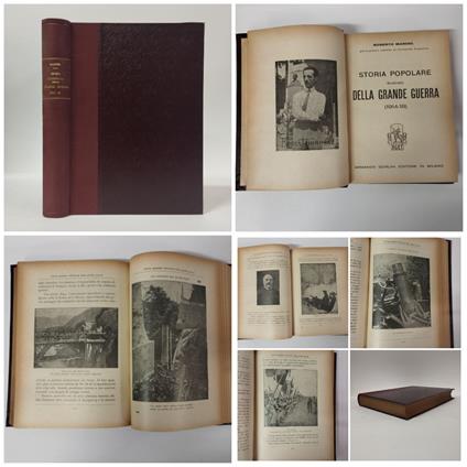 Storia popolare illustrata della grande guerra (1915) - Roberto Mandel - copertina