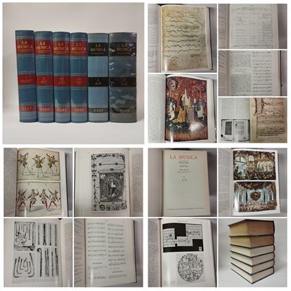 La musica. Opera enciclopedica in 6 volumi - Alberto Basso - copertina