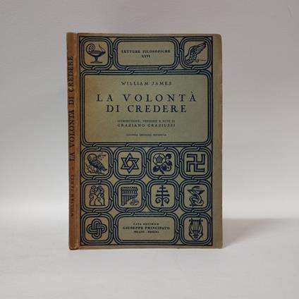 La volontà di credere - James William - copertina