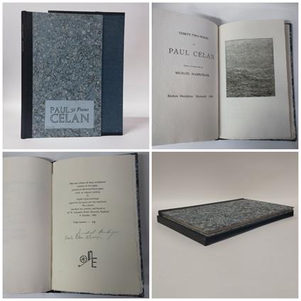 32 Poems - Paul Celan - copertina