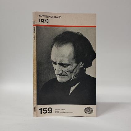 I cenci - Antonin Artaud - copertina