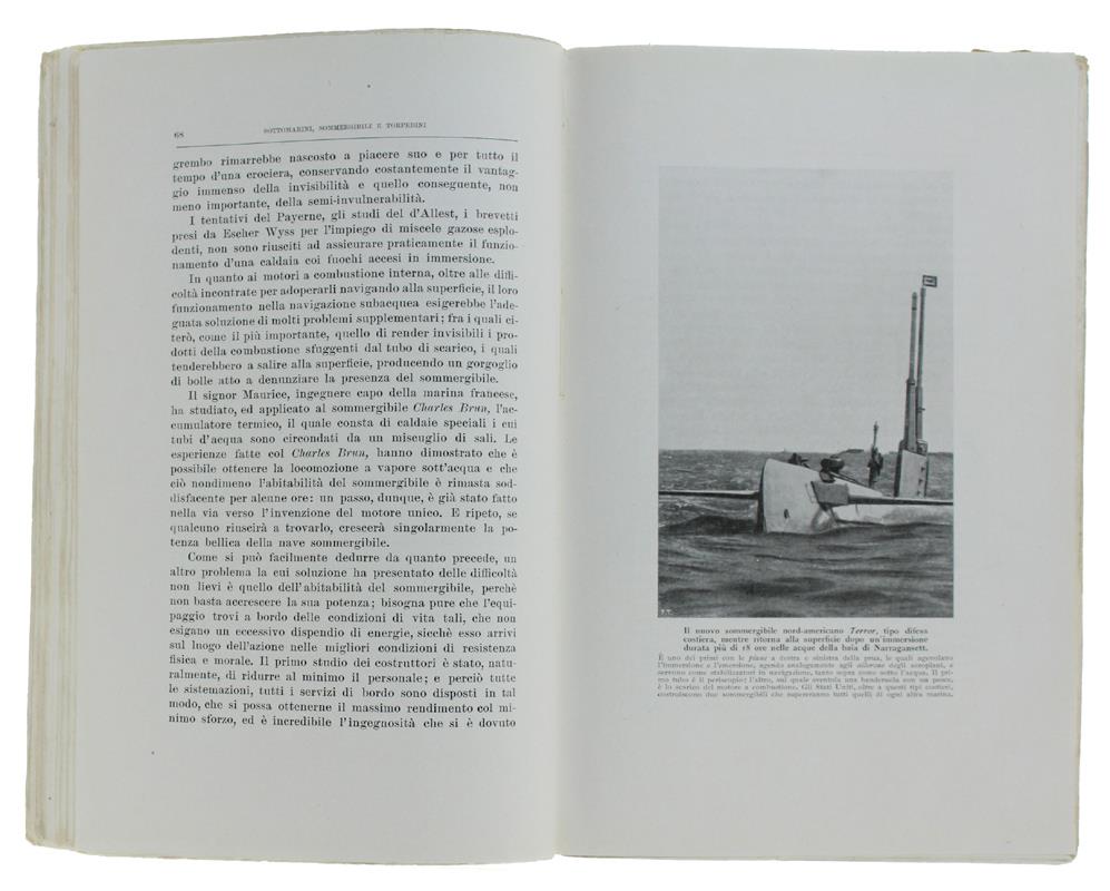 Sottomarini Sommergibili E Torpedini