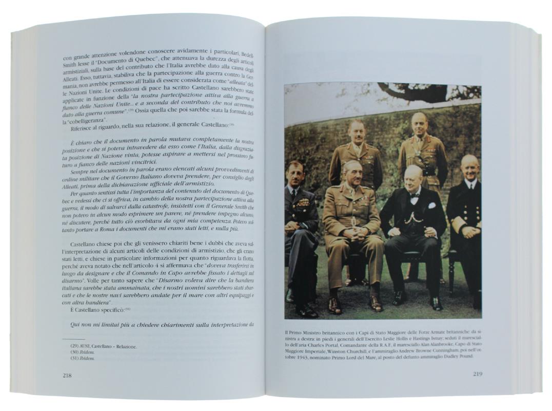 LA MARINA E L'8 SETTEMBRE - Tomo I: Le ultime operazioni offensive della Regia Marina e il dramma della forza navale da battaglia - Tomo II: Documenti