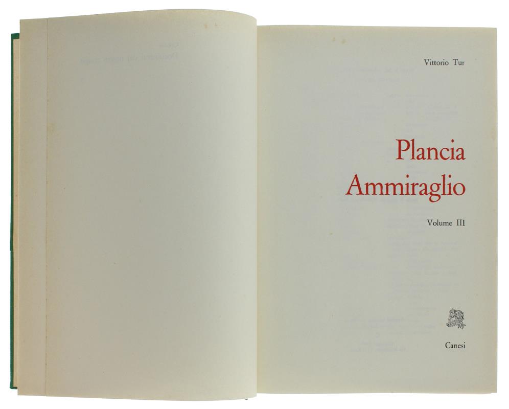 PLANCIA AMMIRAGLIO [opera completa]