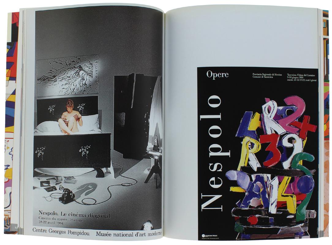 NESPOLO'S POSTERS edited by Giovanni Brunazzi - Prefazione Gillo Dorfles - Introduzione Gian Paolo Caprettini - Commento Ugo Nespolo