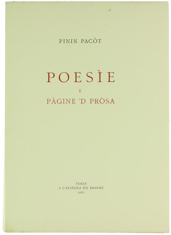 Bergoglio Libri d'Epoca Snc