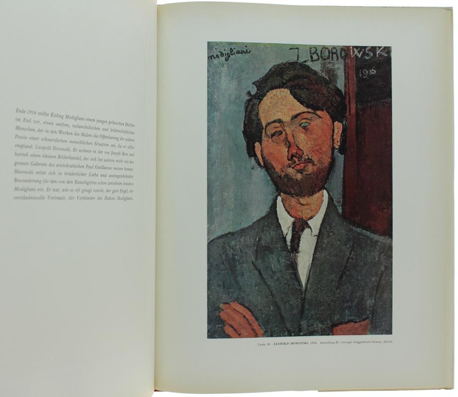 MODIGLIANI. Text von Franco Russoli. Vorwort von Jean Cocteau. 36 Farbtafeln. 10 Schwarz-weiss-Abbildungen