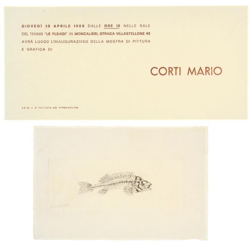 INCISIONE SU RAME "Lisca di pesce"