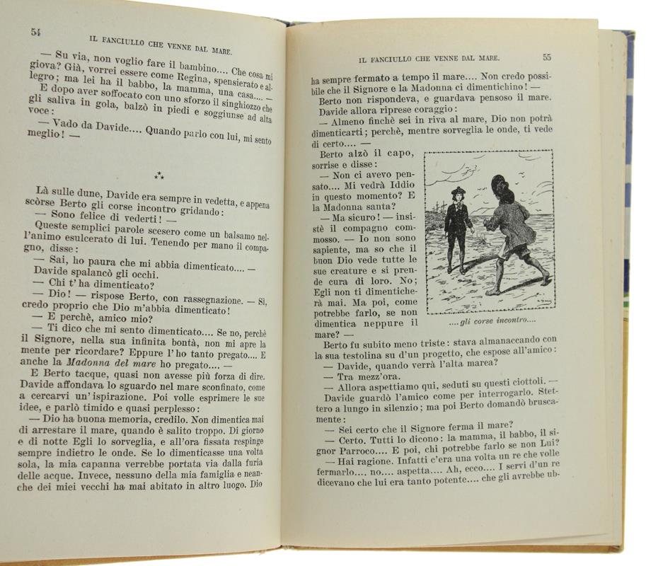IL FANCIULLO CHE VENNE DAL MARE - Biblioteca dei Miei Ragazzi n. 1 [edizione 1934]