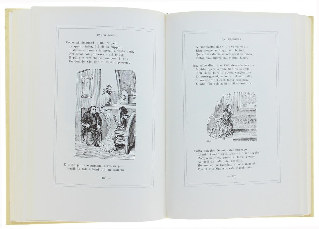 POESIE EDITE E INEDITE. Edizione integra riveduta e accresciuta aggiuntivi frammenti, varianti, un glossario, l'indice dei capoversi, l'indicazione delle stampe e dei manoscritti a cura di A. Ottolini. Illustrata dal Gonin e da altri artisti dell'epo